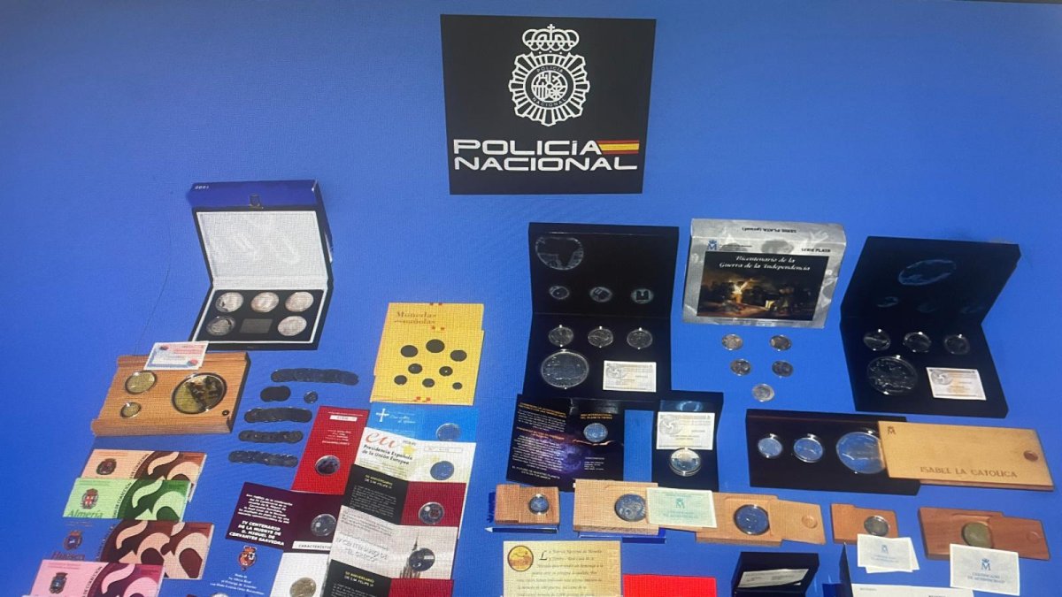 Imagen del material recuperado.