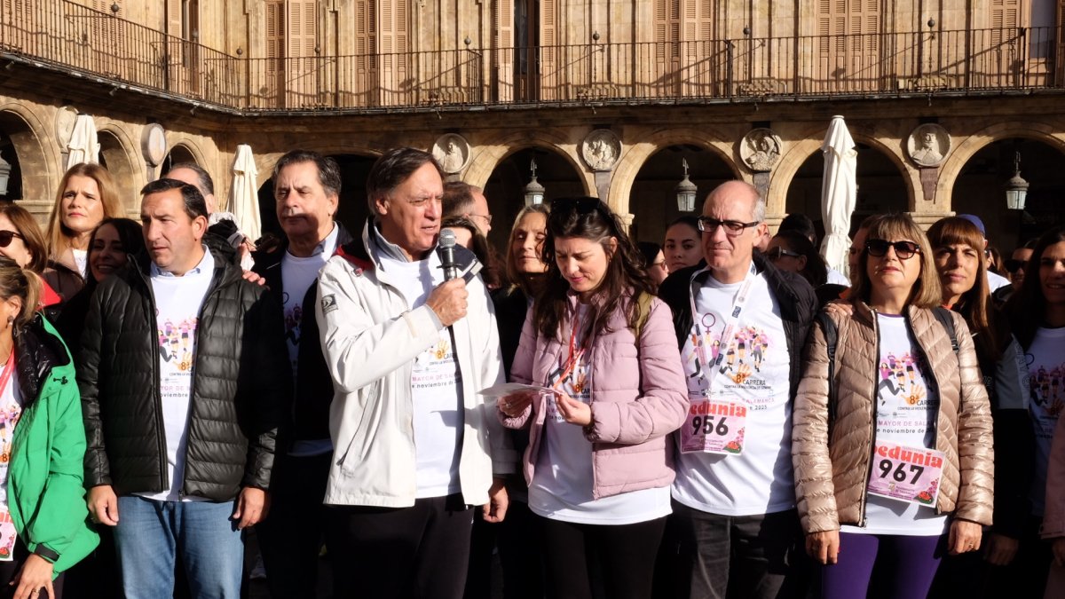 VIII Carrera contra la violencia de género en Salamanca.