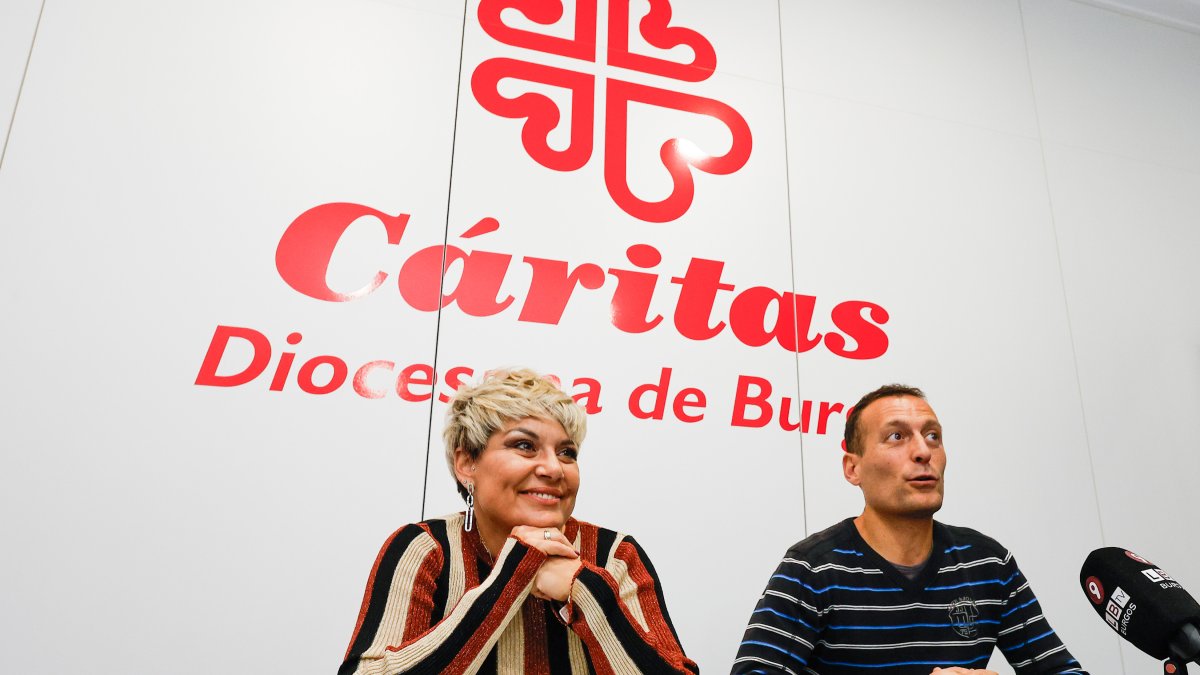 Del Campo y Polo en un instante de la rueda de prensa.