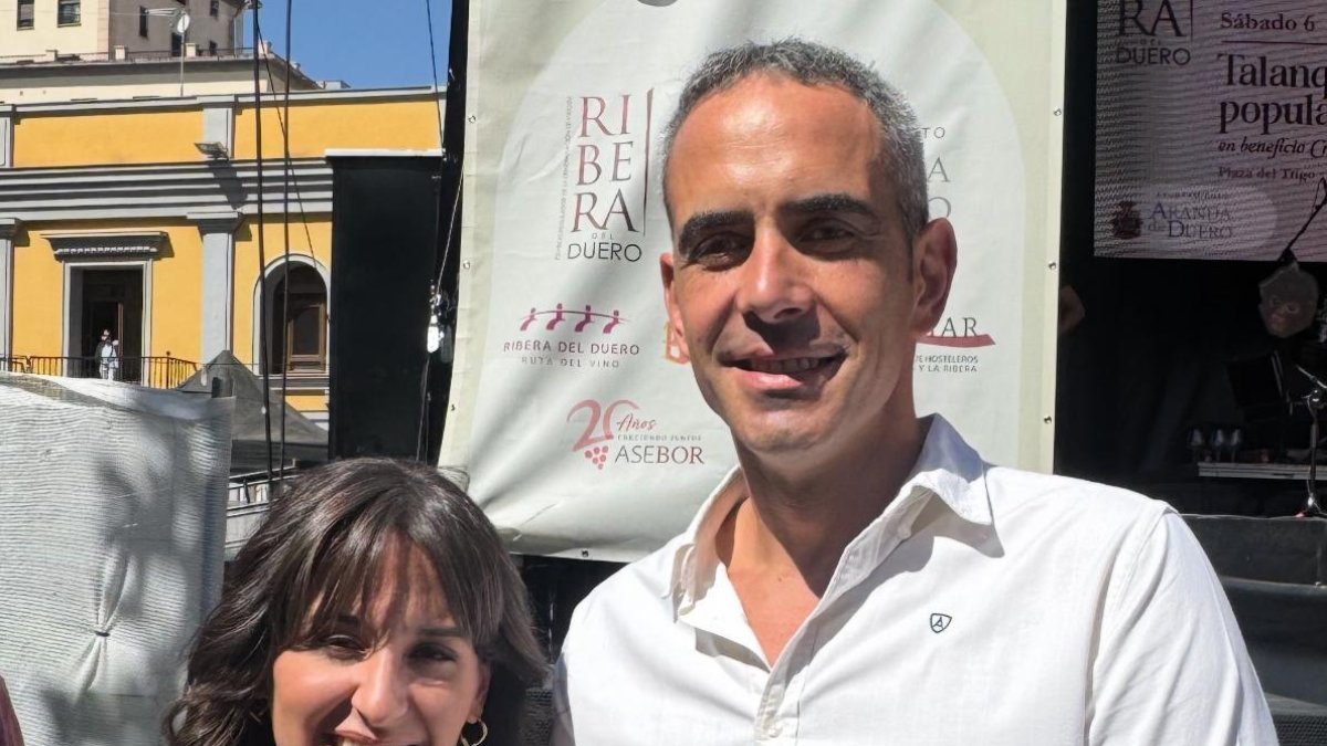 Sergio Chagartegui y Alejandra Medina, concejales de Vox en Aranda