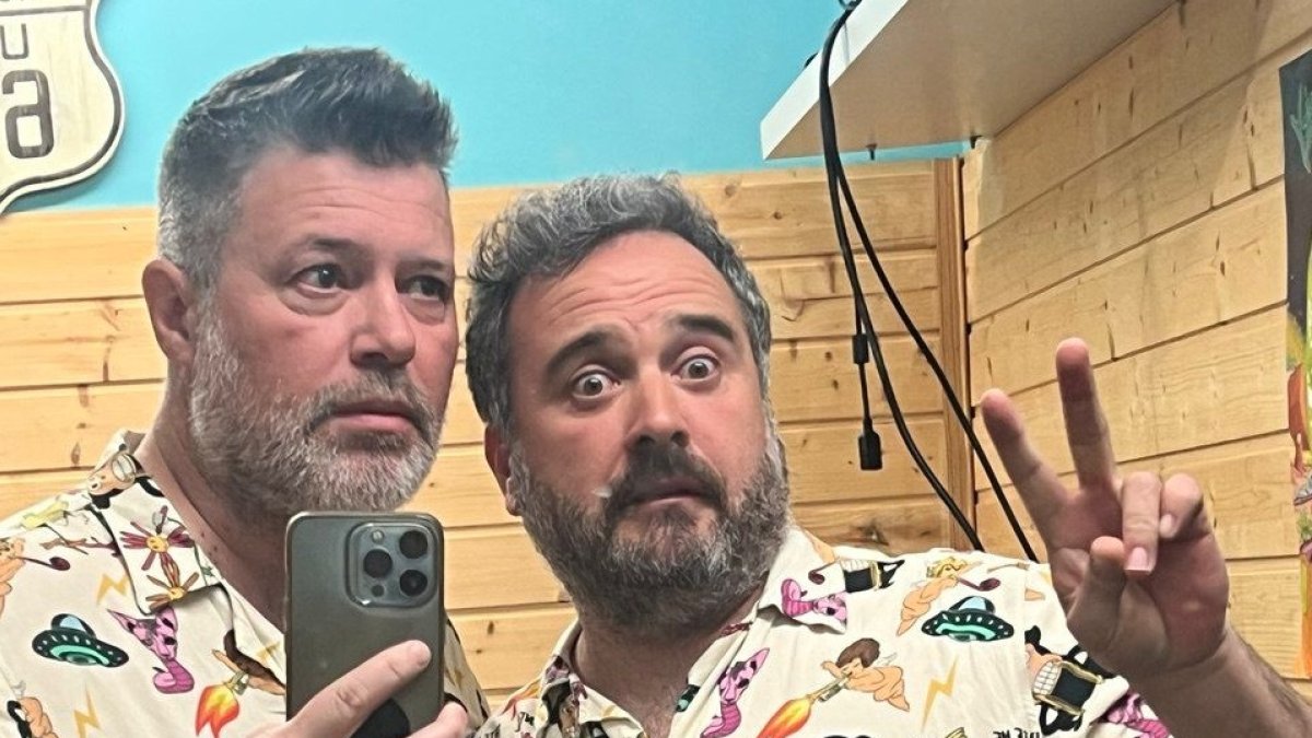 Héctor de Miguel y Miguel Martín, 'Influs a los 50'.