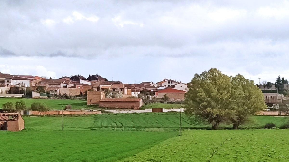 Vista general de Villamayor de los Montes.