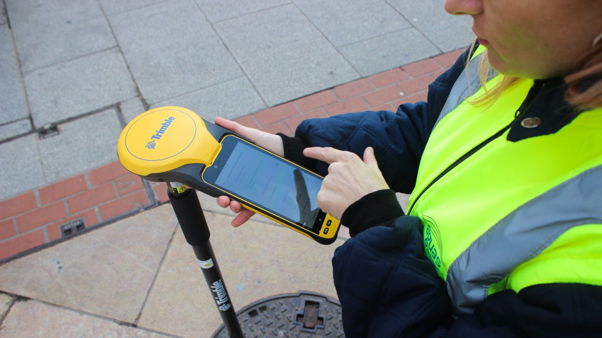 Imagen del levantamiento topográfico