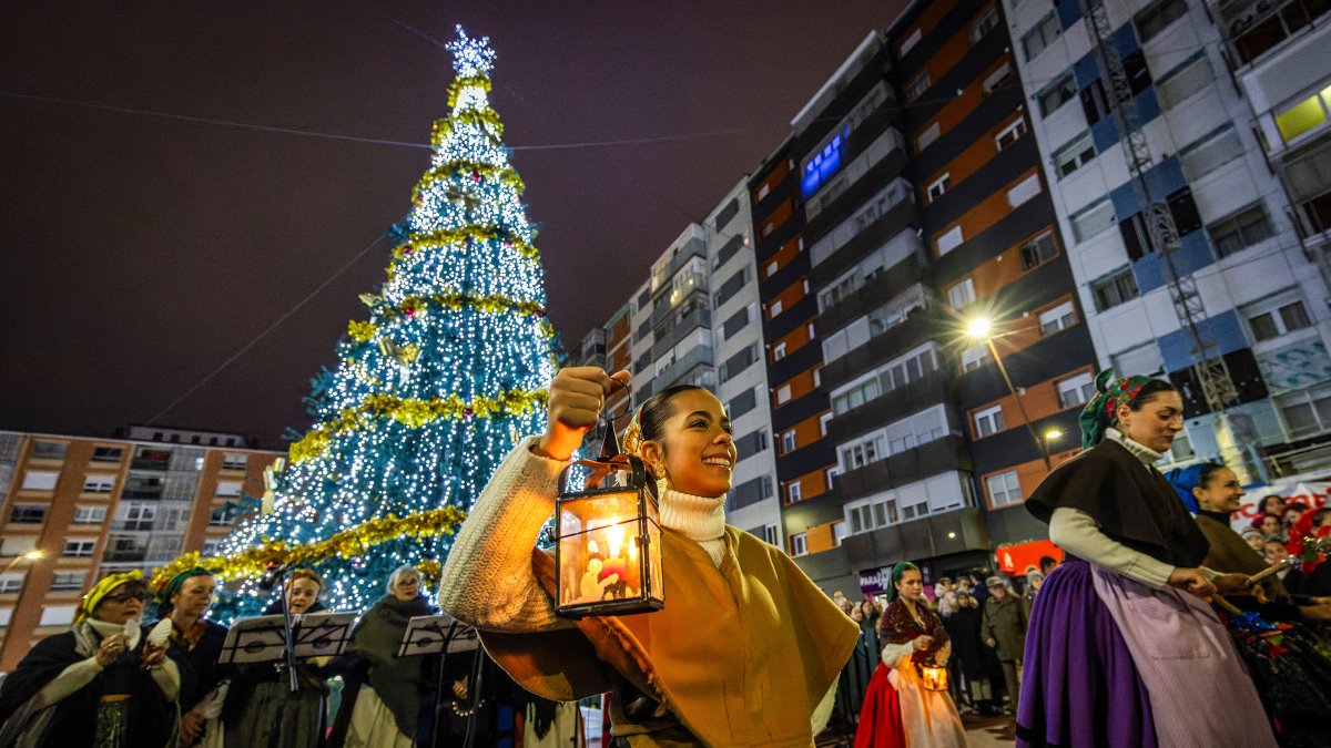 Pistoletazo de salida de la Navidad en Burgos.