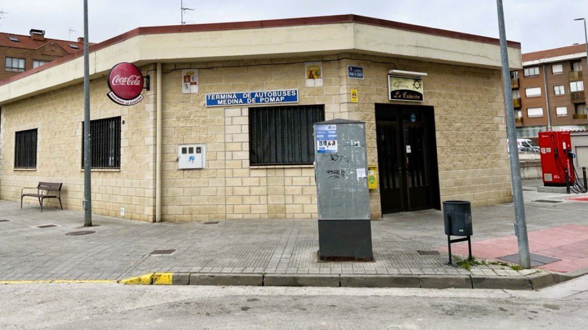 Nueva licitación para modernizar la estación de autobuses de Medina de Pomar.