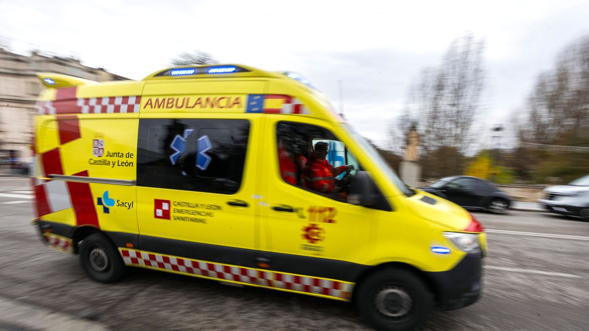 Herida una joven en patinete tras ser arrollada por una furgoneta en Burgos