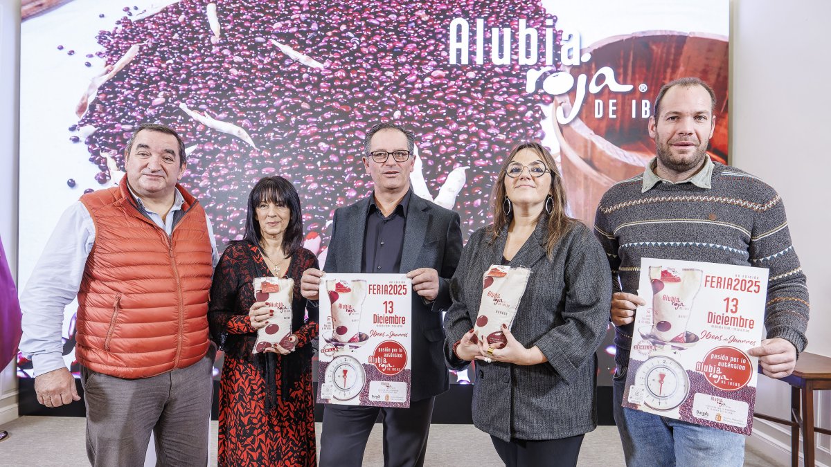 Presentación de la Feria de la Alubia Roja de Ibeas.