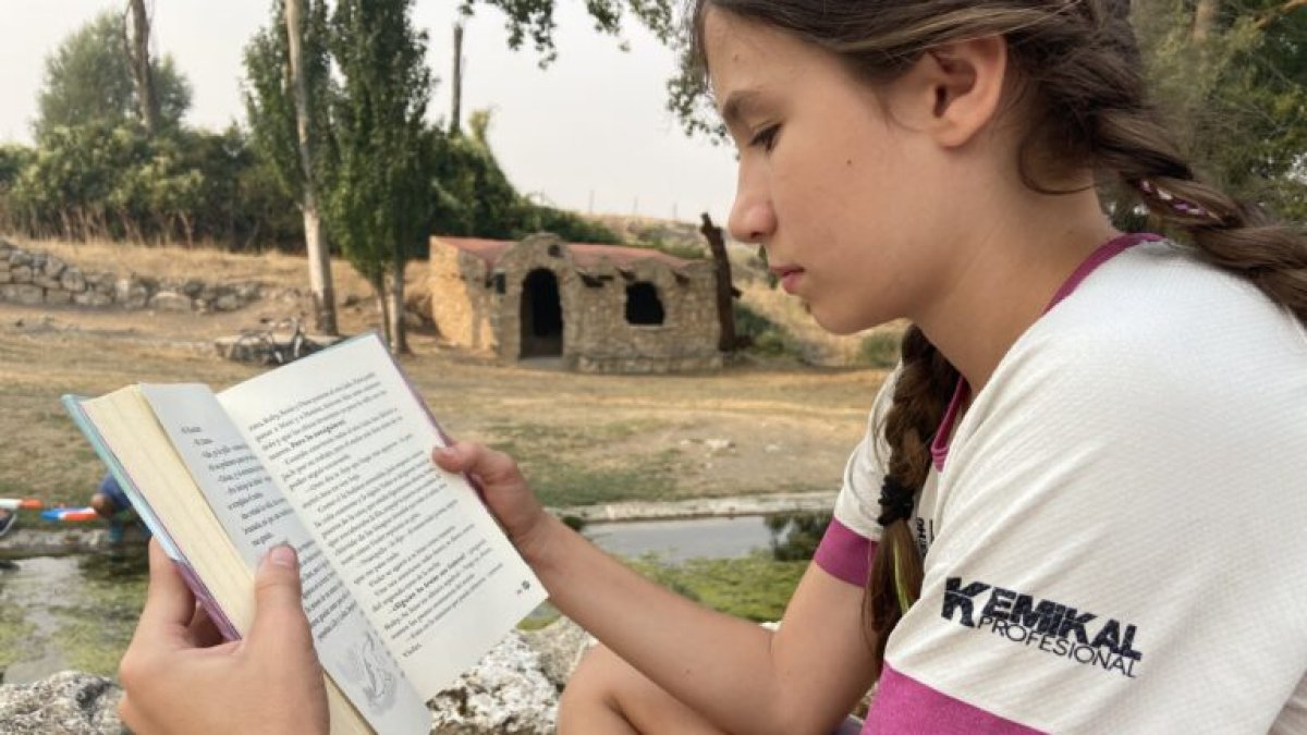Imagen de la biblioteca verde de Guzmán, un proyecto pionero en Castilla y León