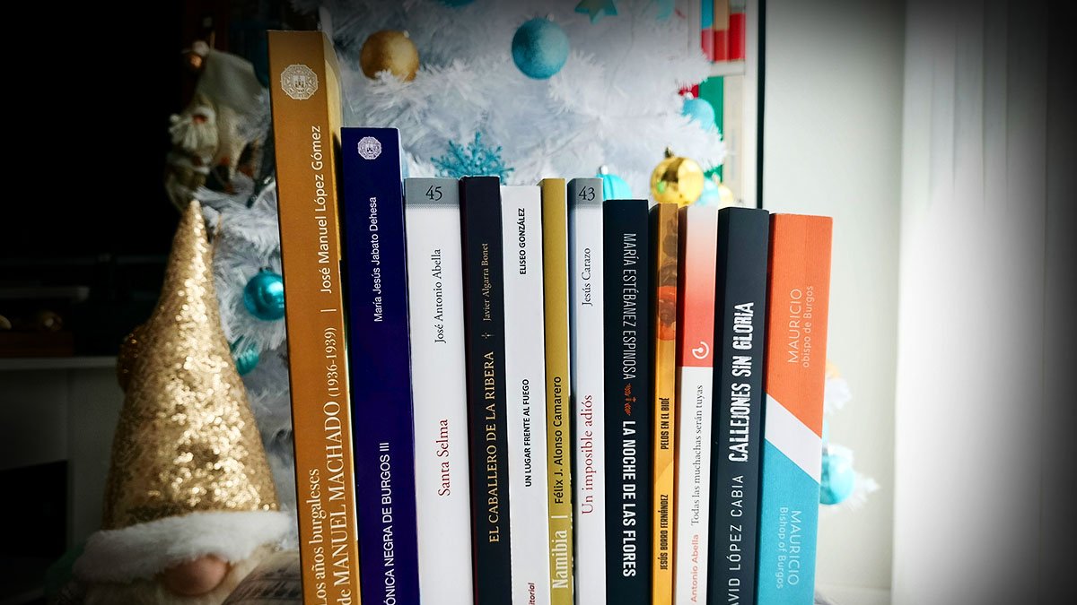 Selección de libros burgaleses para regalar esta Navidad.