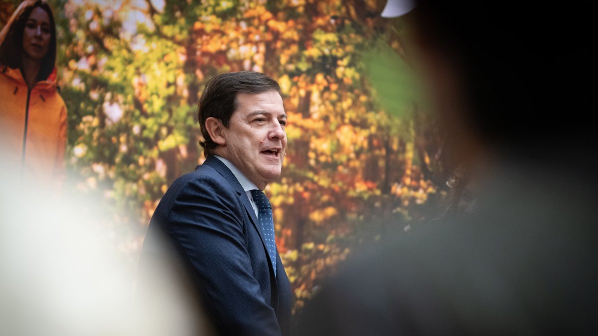 El presidente de la Junta de Castilla y León, Alfonso Fernández Mañueco.