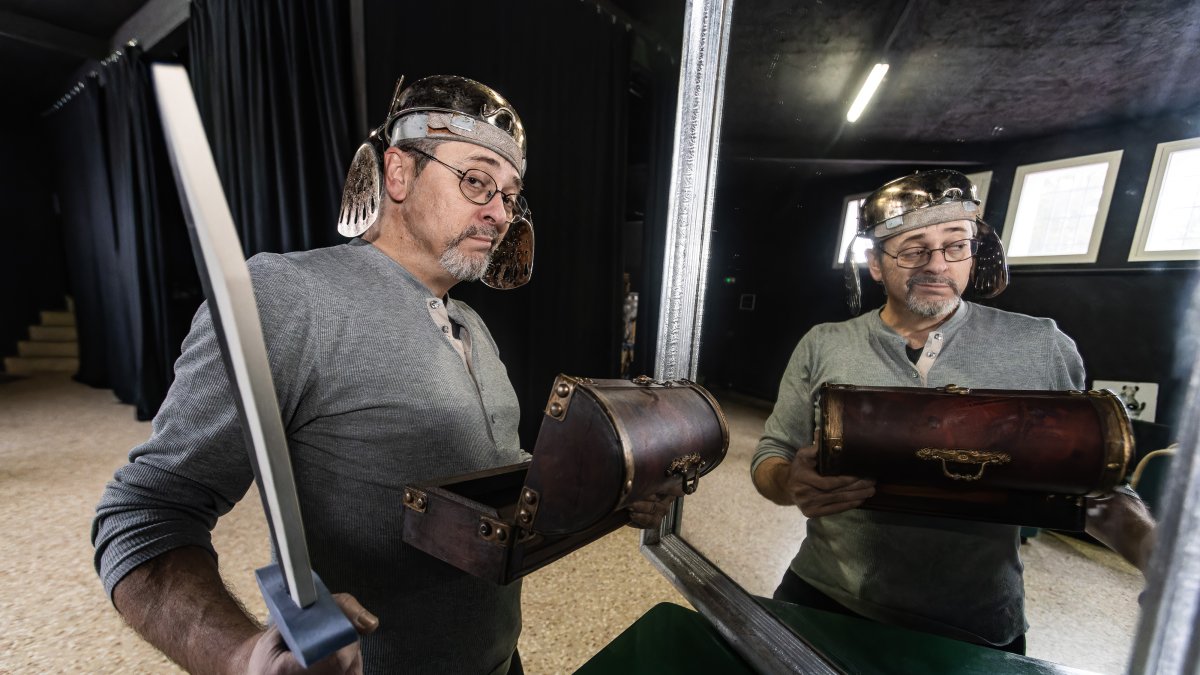 Sito Matía, de Bambalúa, se mete en la piel (y armadura) del mismísimo Cid Campeador.