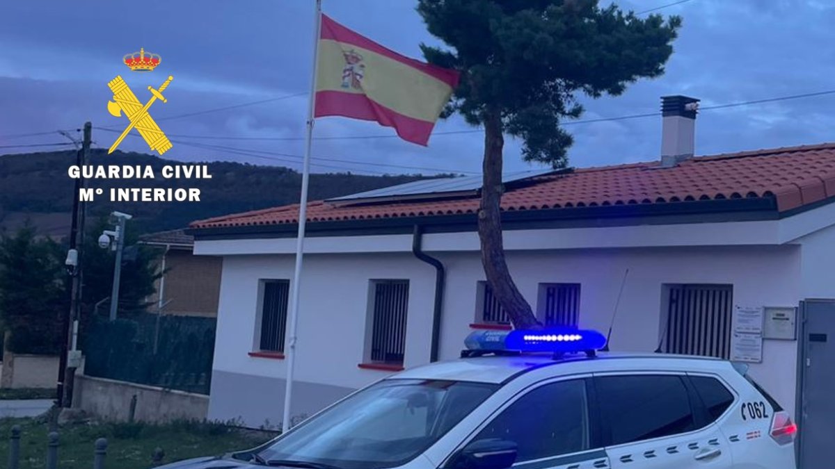 Imagen de un vehículo de la Guardia Civil.