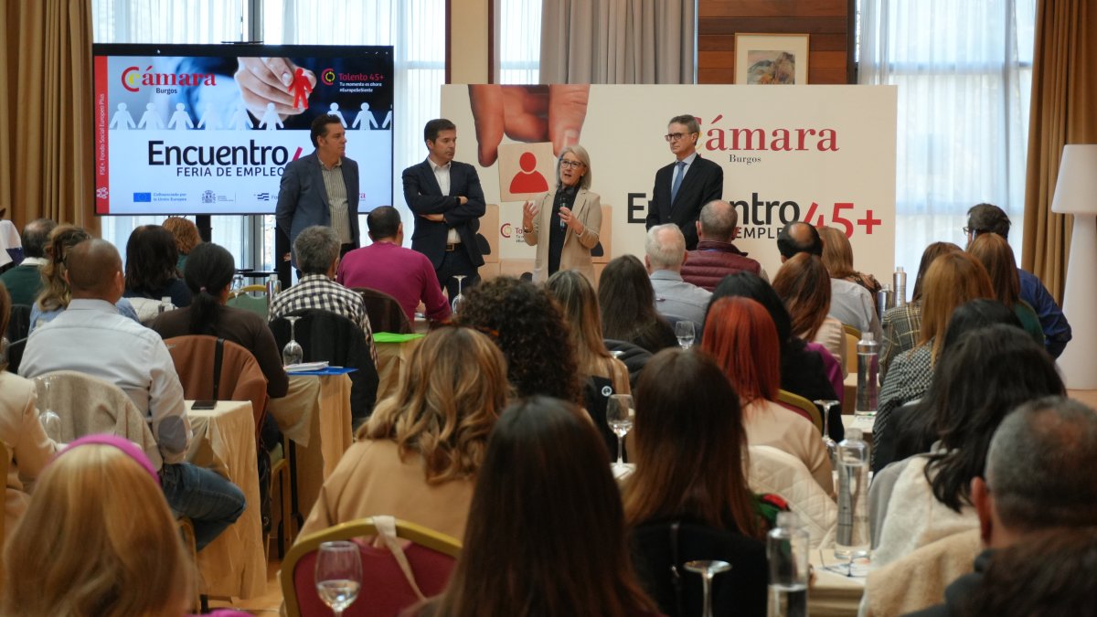 Encuentro del programa Talento 45+, que celebró en 2025 tres años de actividad.