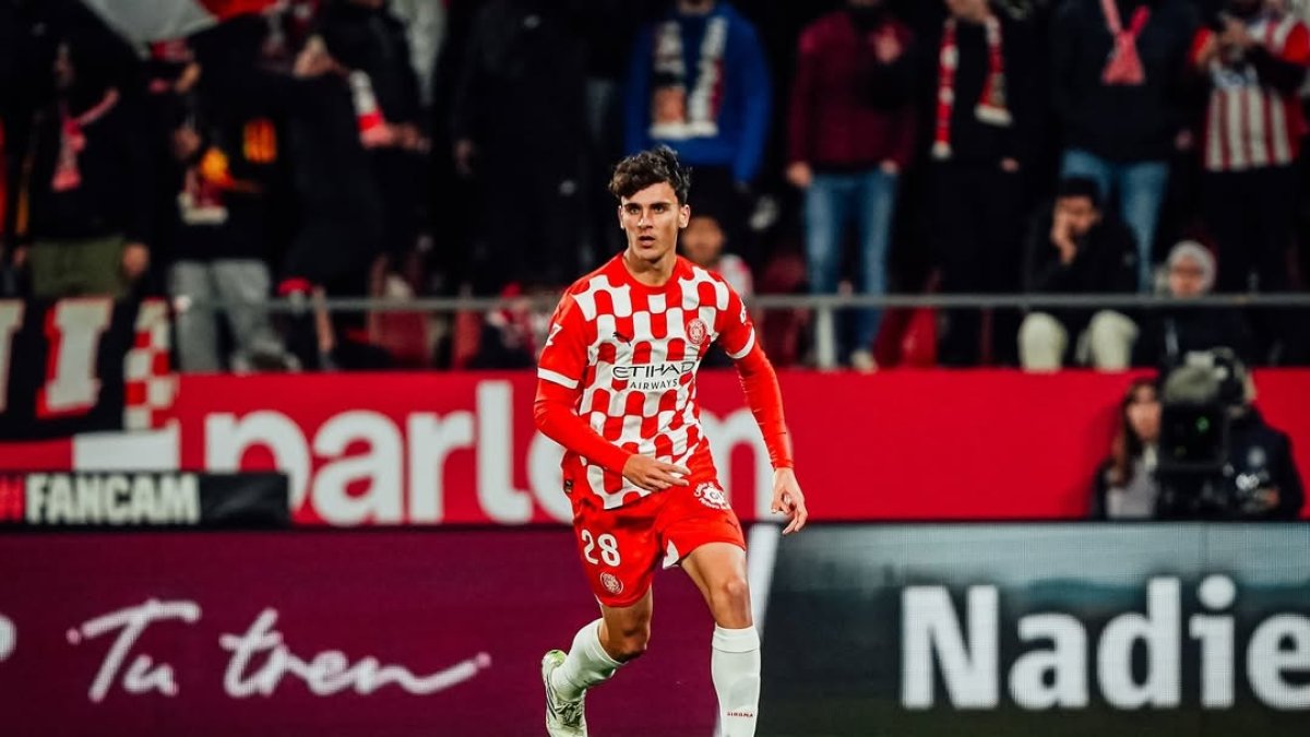 Selvi Clua, en un partido con el Girona