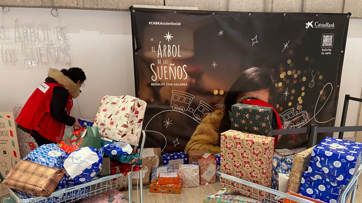 Árbol de los sueños de CaixaBank.