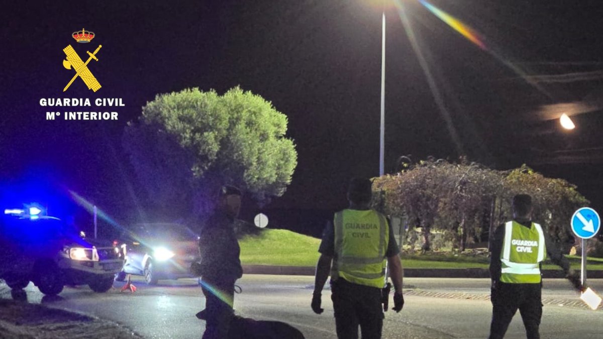 Imagen de agentes de la Guardia Civiil.