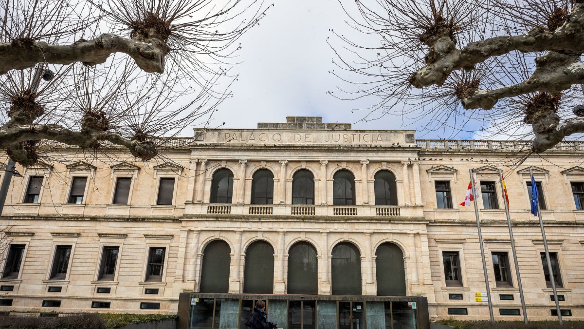 Imagen del Palacio de Justicia, sede de la Audiencia Provincial.