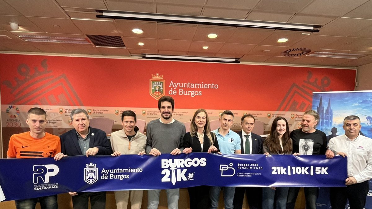 Presentación de la Media Maratón de Burgos 2026.