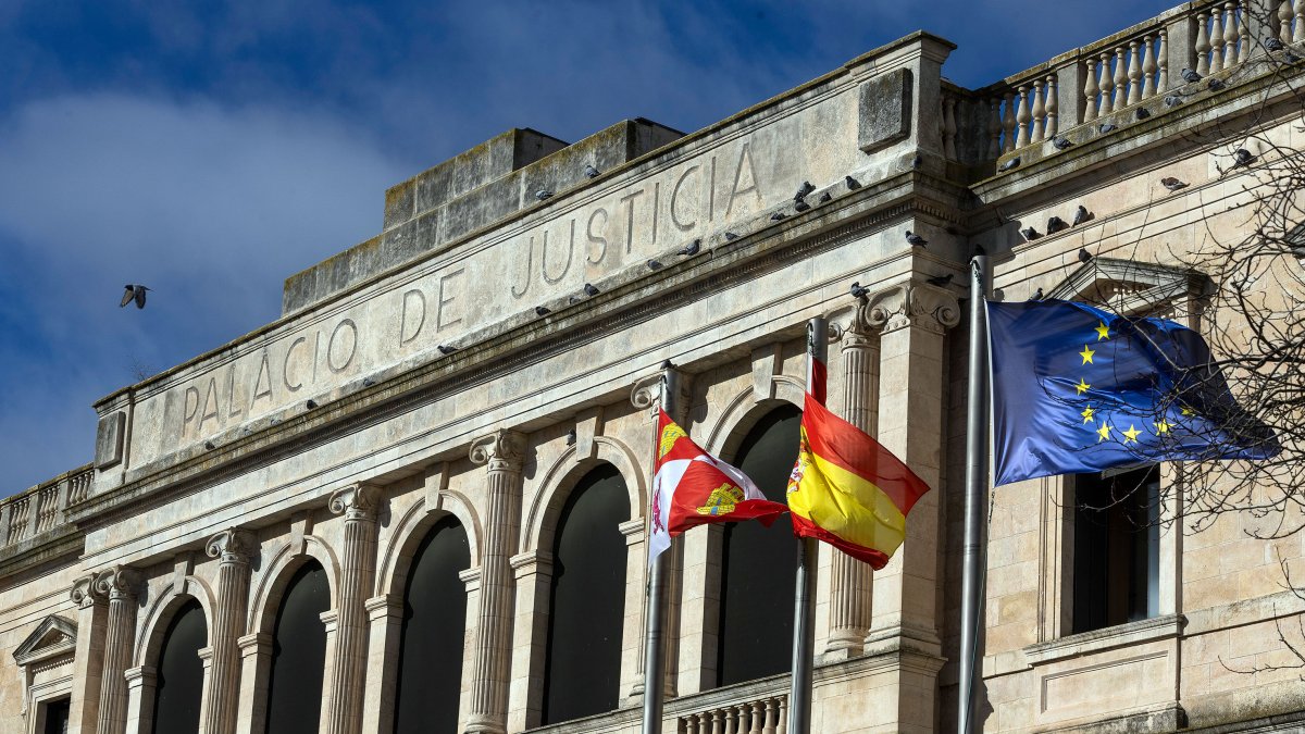 Imagen del Palacio de Justicia, sede de la Audiencia de Burgos.