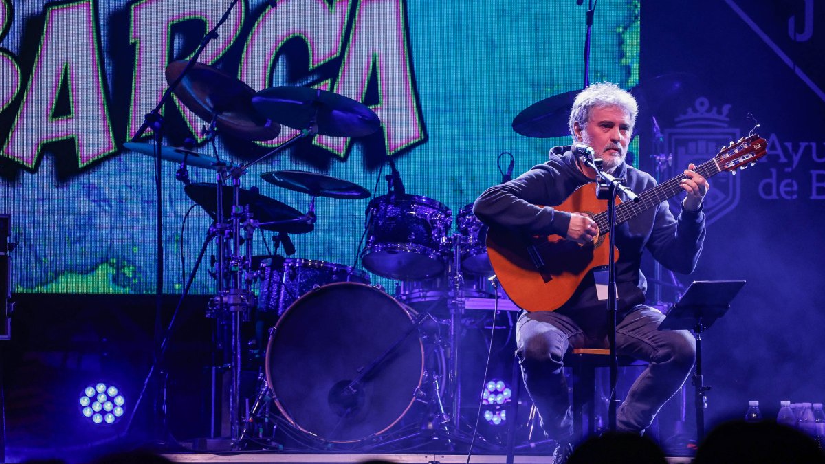 Abarca lo dio todo en solitario ante un público totalmente entregado.