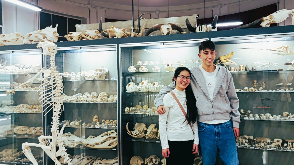 Elías Camarero y Lucía Xinshi representarán a Castilla y León en la Olimpiada nacional de Biología.
