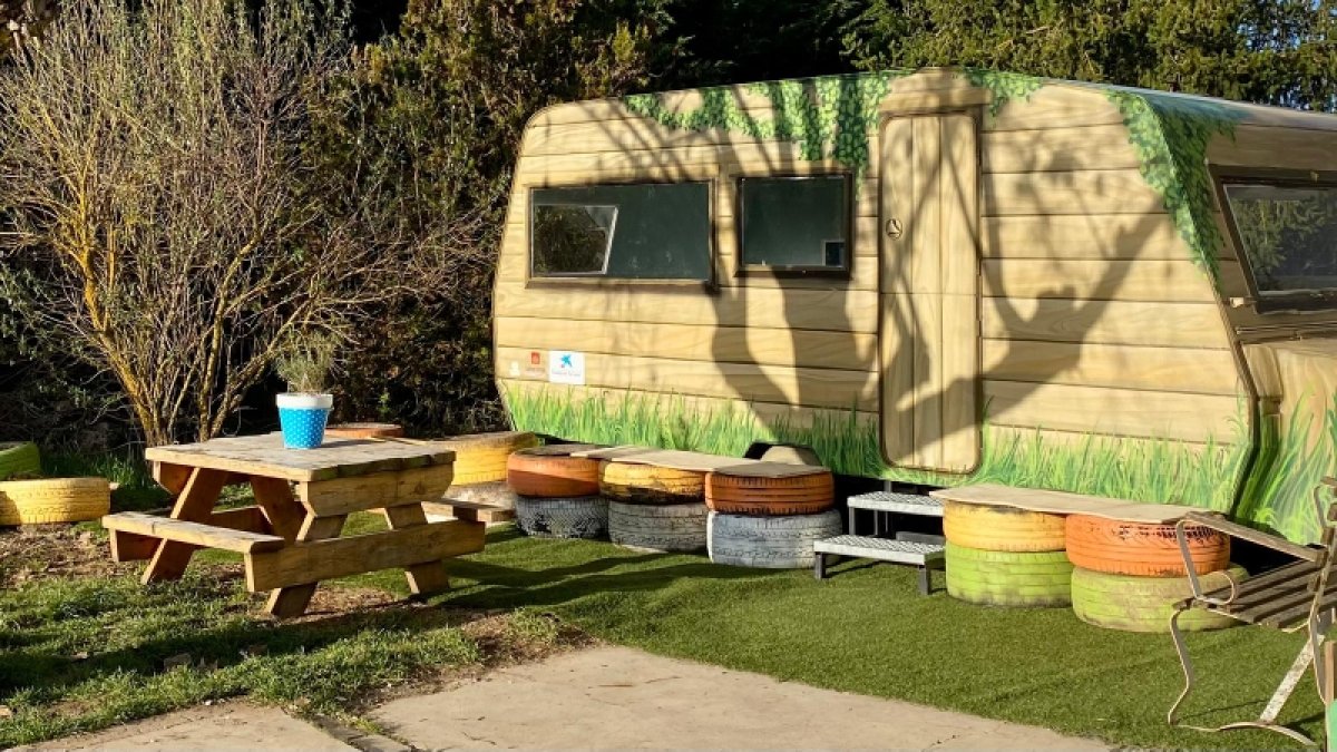 Booktruck instalada en Magea.