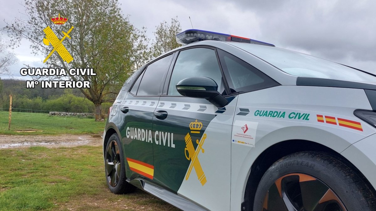 Imagen de un vehículo de la Guardia Civil.
