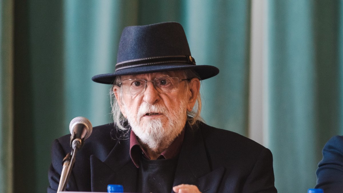 Pablo del Barco, durante la presentación de su fundación en Burgos.
