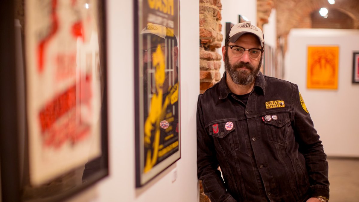 Álvaro P-FF en la galería La Fiambrera (Madrid).