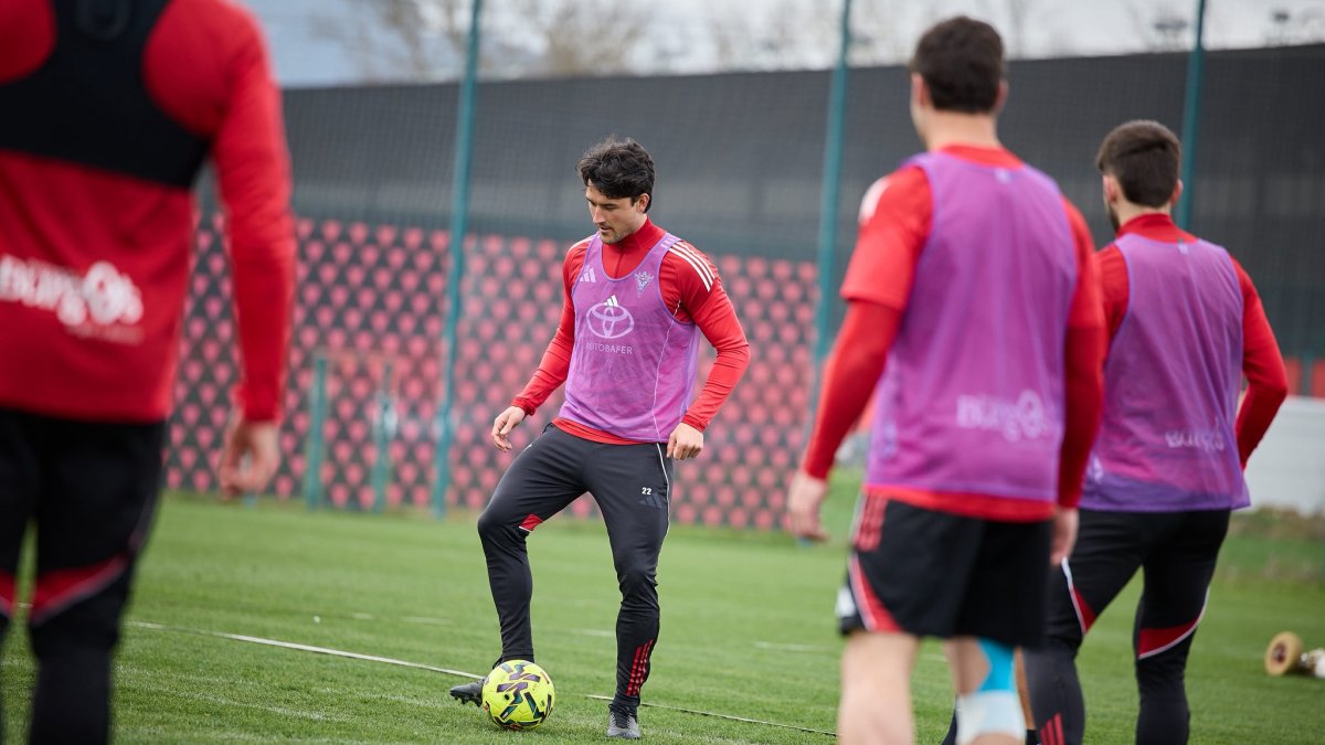 Imagen del último entrenamiento.