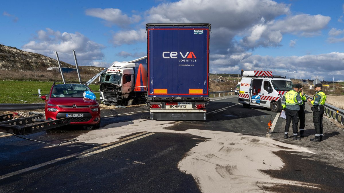 Imagen del lugar del accidente.