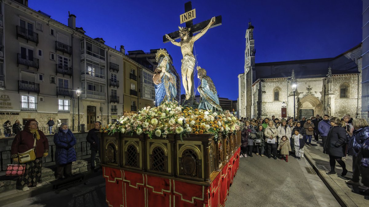 Imagen del Vía Crucis Penitencial.