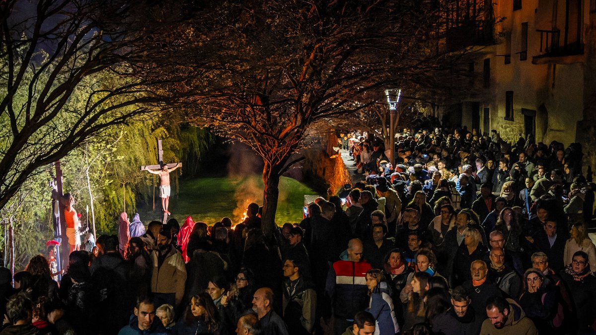 Imagen de la Pasión Viviente de Covarrubias.