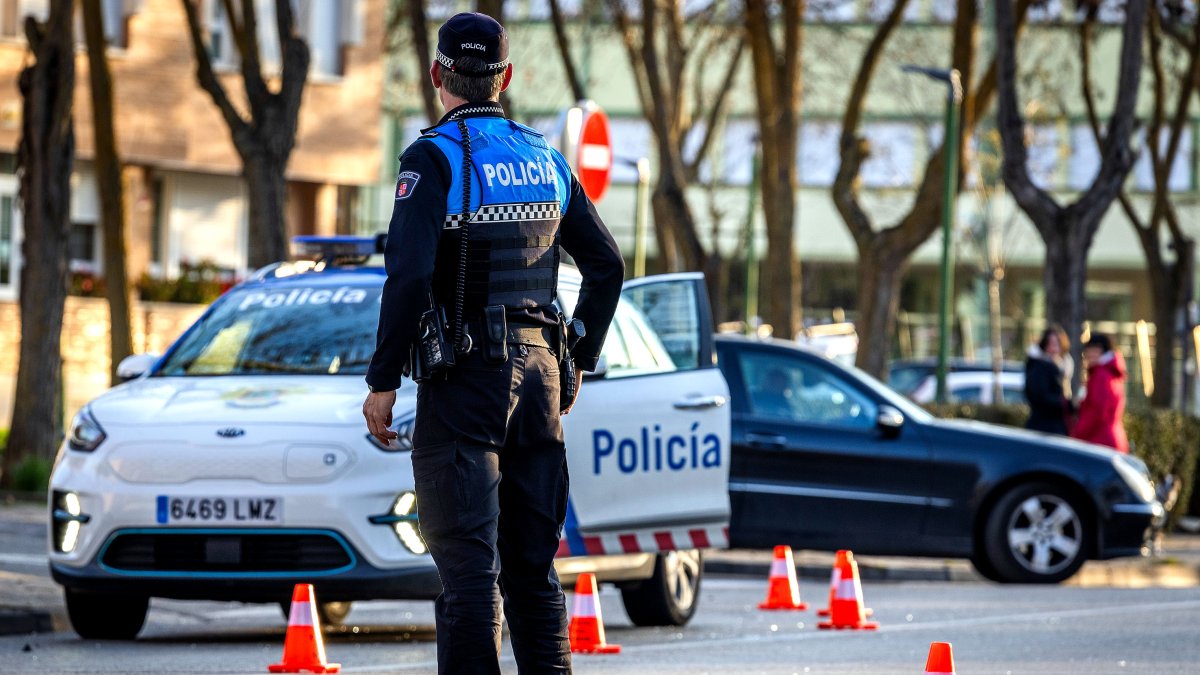 Imagen de un agente de la Policía Local.