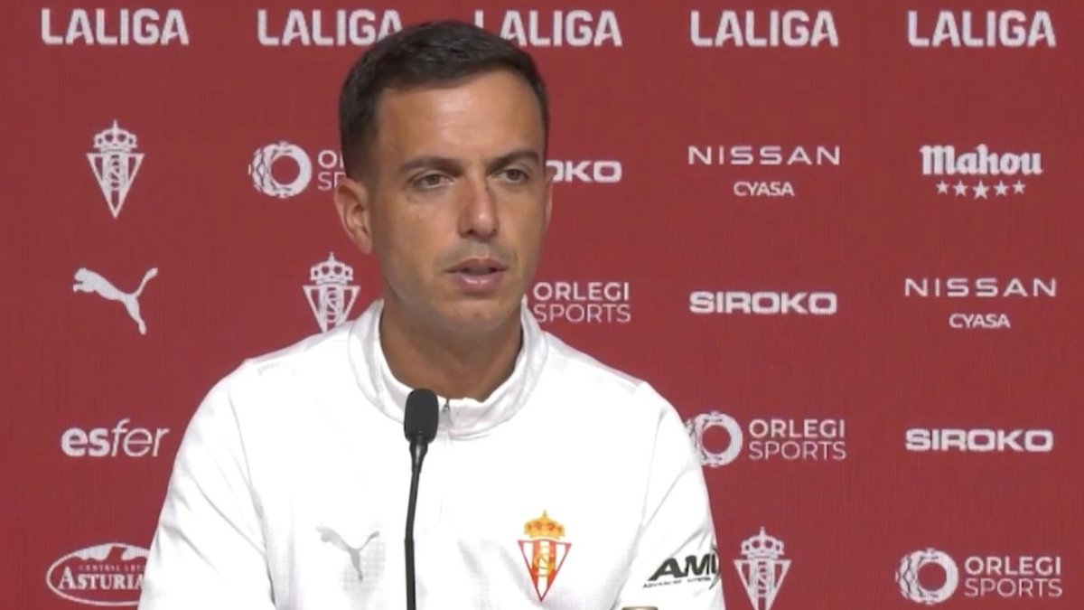 Borja Jiménez en la previa del partido.