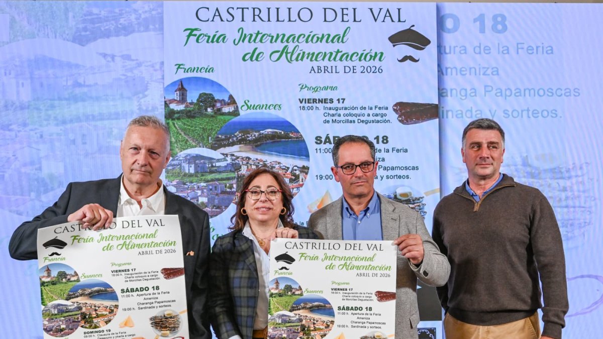 Presentación de la Feria Internacional de Alimentación de Castrillo del Val.