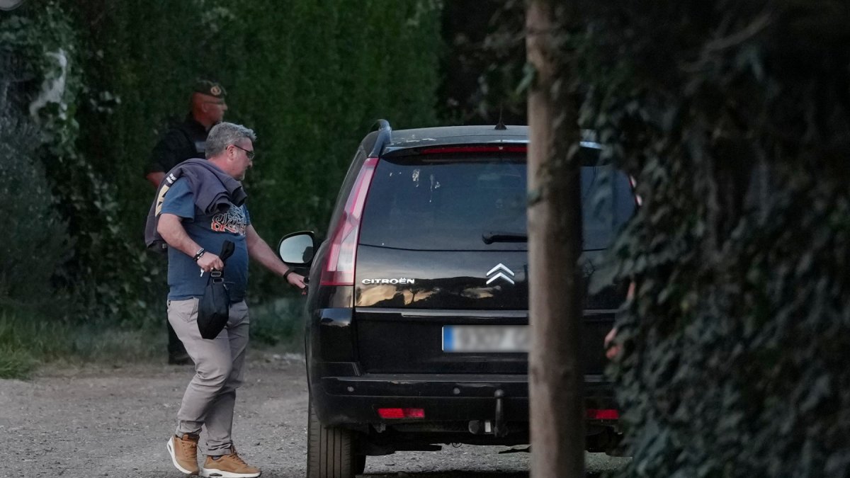 El principal sospechoso y acusado de la muerte de Esther López, Óscar S.M, a 16 de abril de 2026, en Traspinedo, Valladolid, Castilla y León (España).