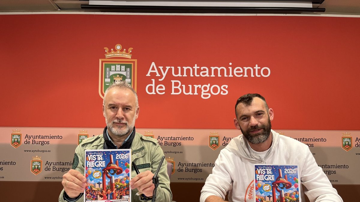 Presentación de las fiestas del barrio de Vista Alegre.