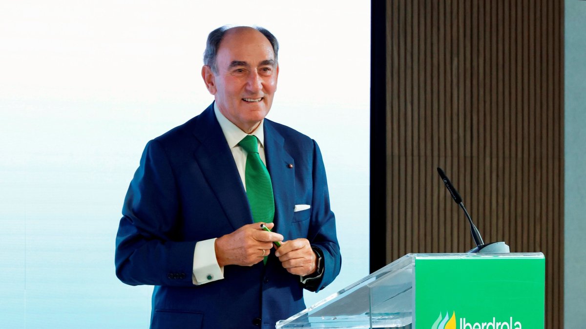 El presidente de Iberdrola, Ignacio Sánchez Galán.
