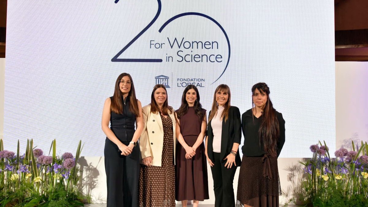 La investigadora gallega Cintia Folgueira, galardonada con el L'Oréal-Unesco For Women in Science en España.