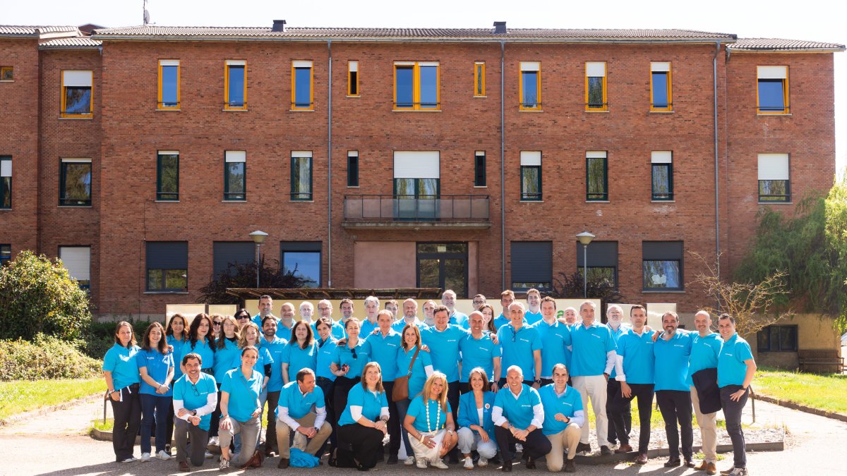 Equipo de voluntariado de CaixaBank.