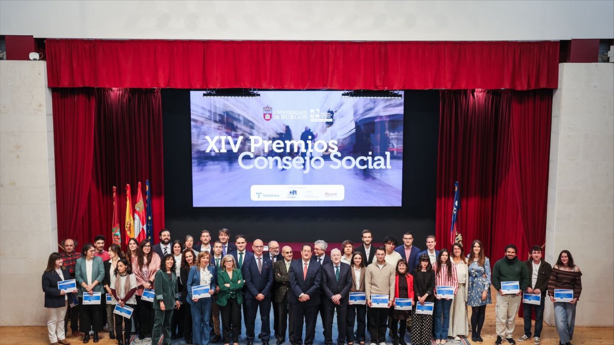 Imagen de los premiados.