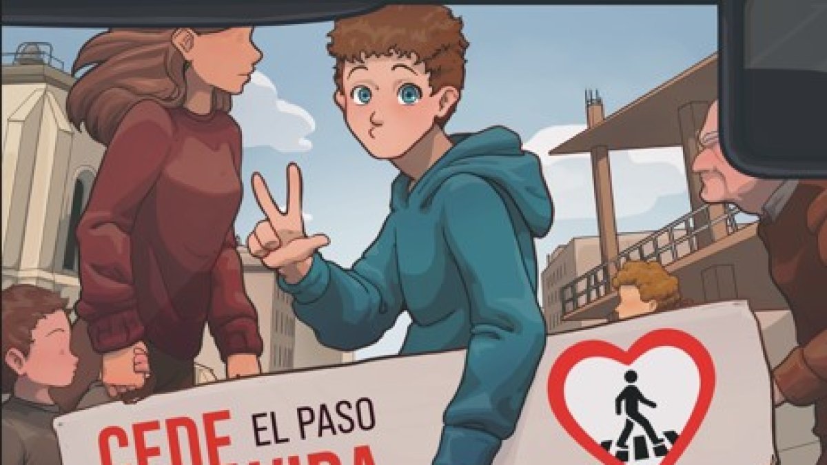Detalle del cartel de la campaña, diseñado por Alba Marroquín Fuente.