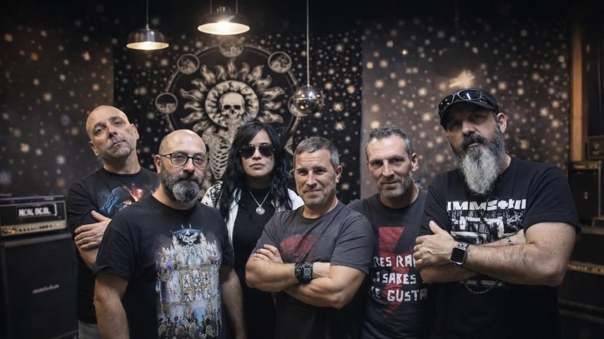 El grupo de rock burgalés Caballo de Tralla.