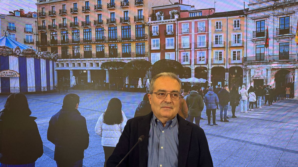 Ángel Martín, portavoz de Vox en la Diputación de Burgos.