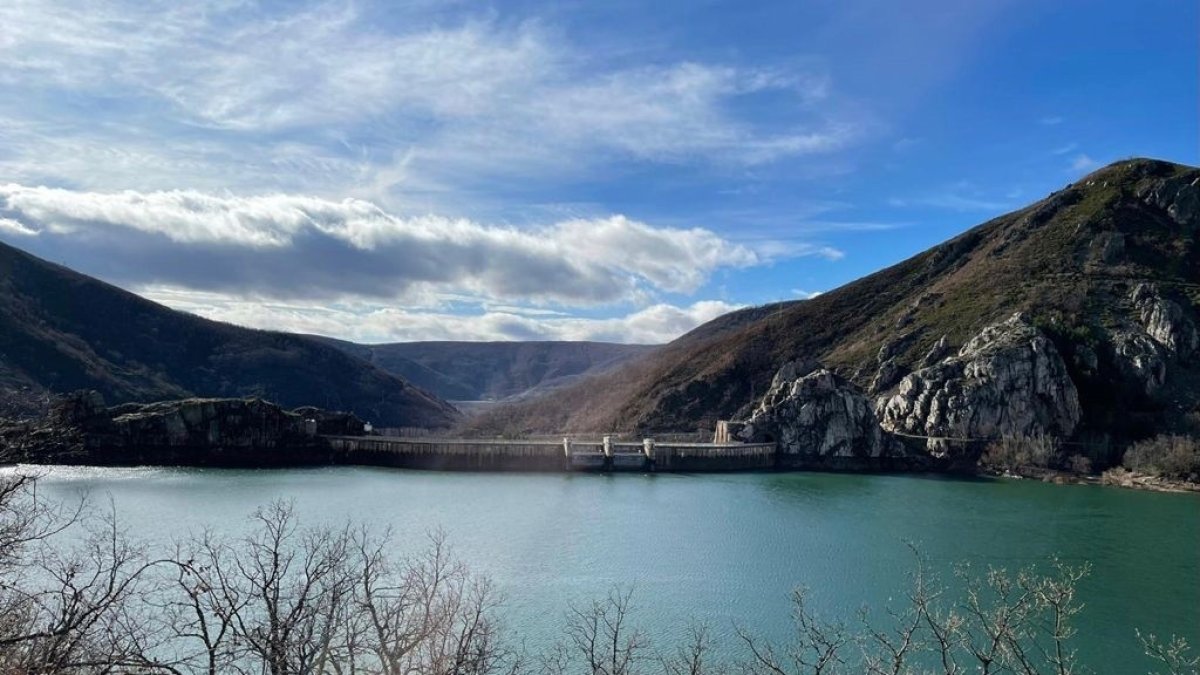 Archivo - Uno de los embalses de la Cuenca del Duero.