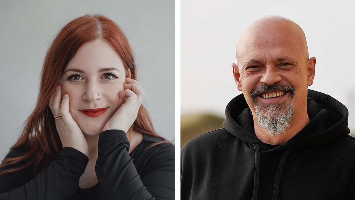Elísabet Benavent y César Pérez Gellida.