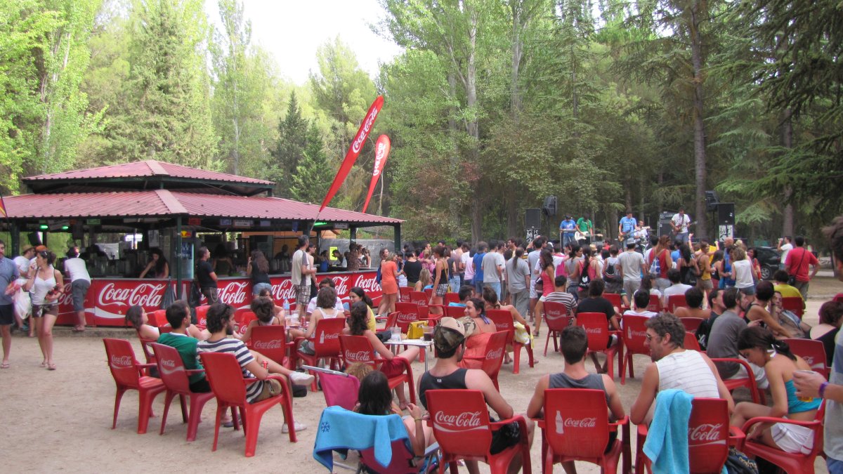 El Sonorama utiliza este espacio como camping en agosto
