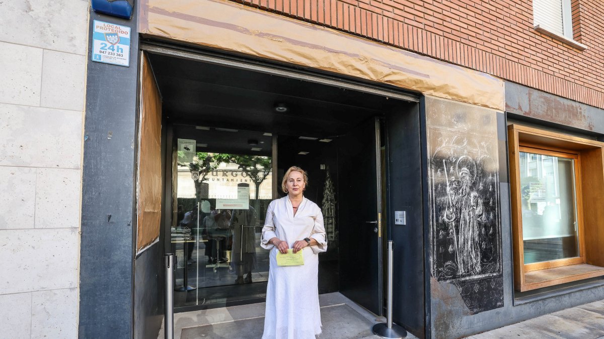 Nueva oficina para los trámites del padrón del Ayuntamiento de Burgos, en la calle Asunción de Nuestra Señora.