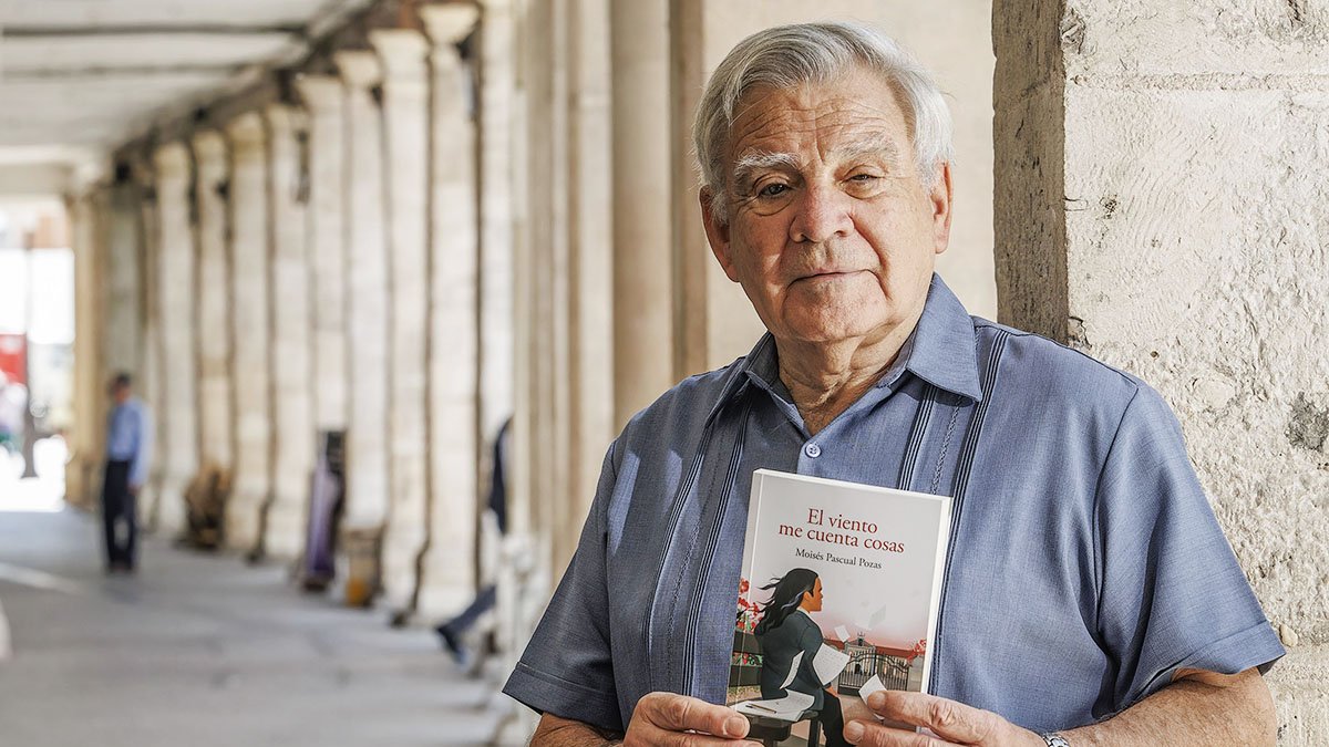 El escritor burgalés Moisés Pascual Pozas.